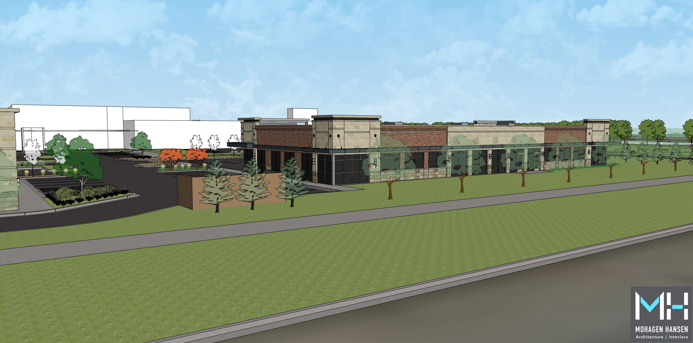 forest lake commons retail development